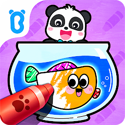 Icon image Baby Panda's Coloring Book