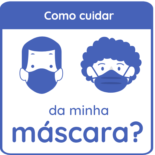 Como cuidar da minha máscara logo