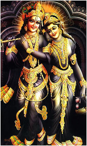 Android application God Sri RadhaKrishna Wallpaper screenshort