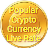 Popular Cryptocurrency Live Rate In INR And USD icon