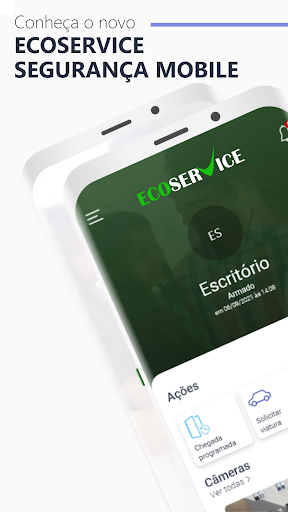 Android application ECOSERVICE SEGURANÇA MOBILE screenshort