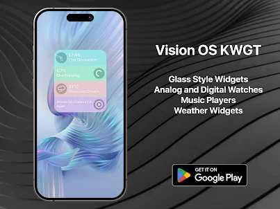 Vision OS Pro KWGT