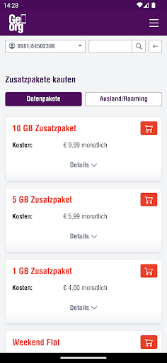 Mein Georg Screen 2