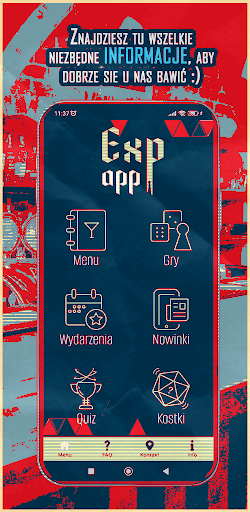 Android application Exp App screenshort