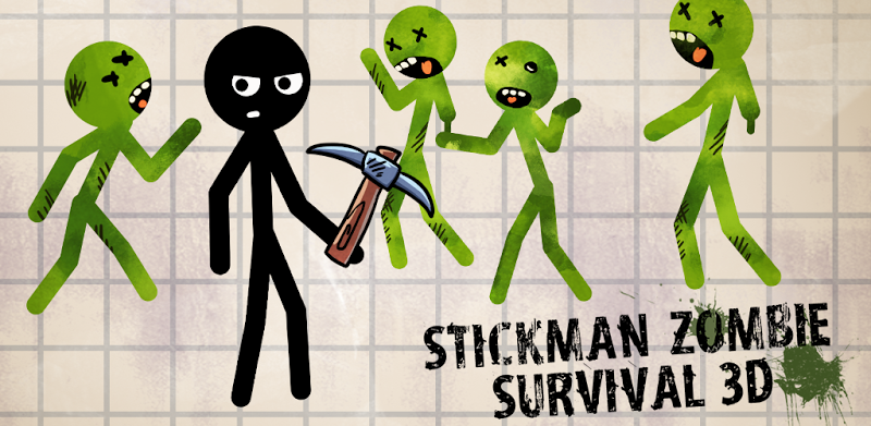 Stickman Zombie Survival 3D