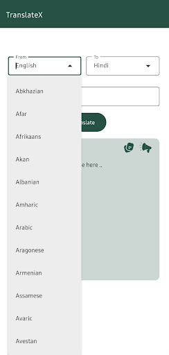 TranslateX Screen 3