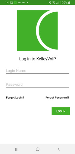 Android application KelleyVoIP screenshort
