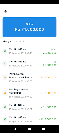Android application Tanur Travel Solo screenshort