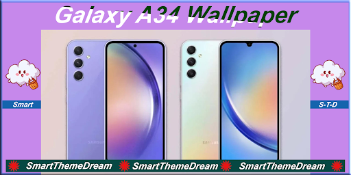 Android application Galaxy A34 Wallpaper screenshort