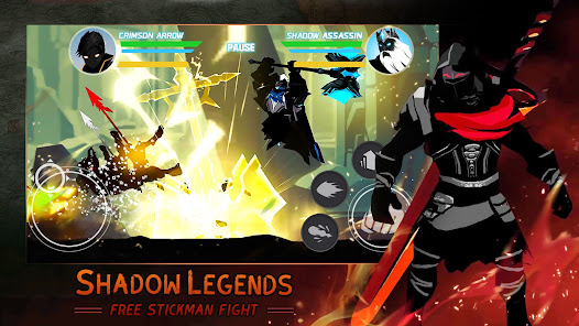 Shadow legends stickman fight Mod APK 3.1 (Unlimited money) Gallery 2