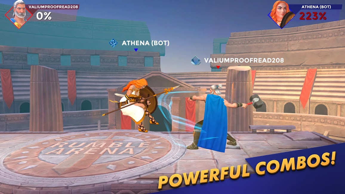 Rumble Arena MOD APK techtodown