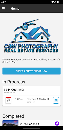 Android application C&W Photography Real Estate screenshort