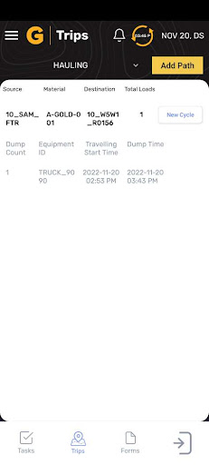 GroundHog UG FMS - Mobile Screen 2