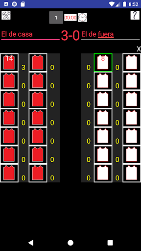Android application Comparte Baloncesto screenshort