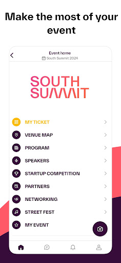 Screenshot of South Summit