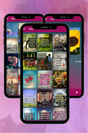 Android application Frases hermosas para dedicar screenshort