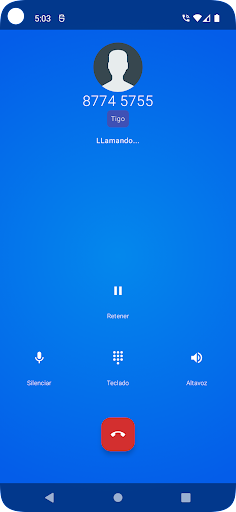Android application Mi Marcador screenshort