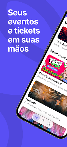 Android application AppTicket - Eventos screenshort