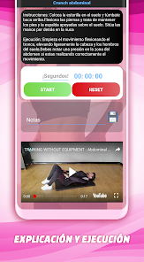 Captura de Pantalla 3 Abdomen Plano Para Mujeres android