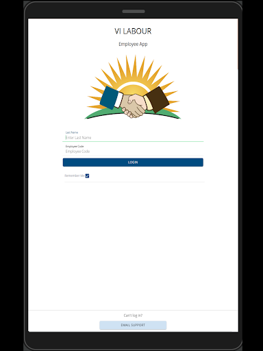 Android application VI Labour screenshort