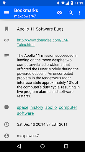 PinDroid Screen 3