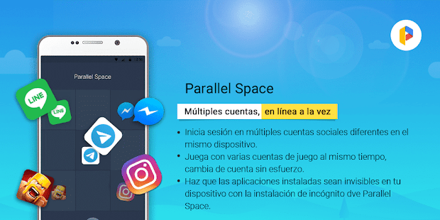 Parallel Space -varias cuentas Screenshot