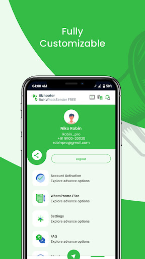 Bizhooter Whats Auto Bulk send