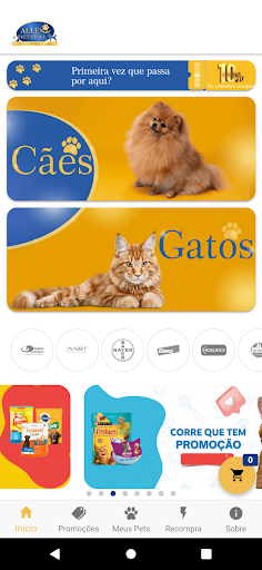 Android application Allepet screenshort