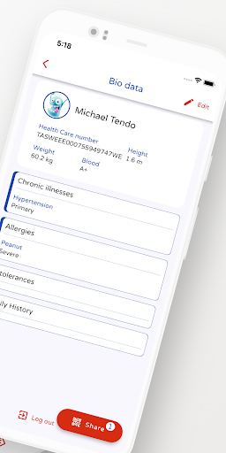 Mage — Own your medical record Screen 2
