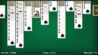 Solitaire Spider HD - Screenshot 2