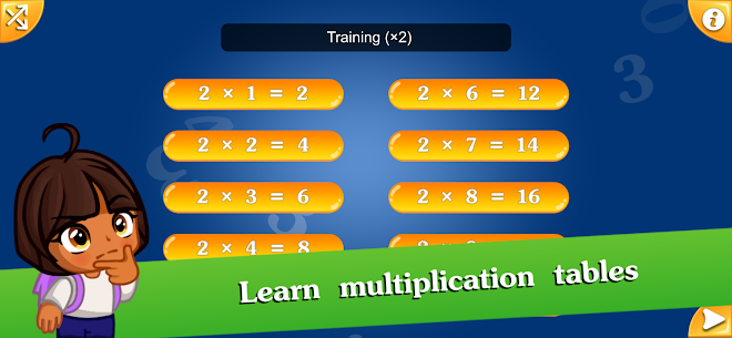 Math games for kids – Multiplication table (PRO) For Android 5