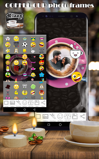 Coffee Cup Photo Frames Screen 2