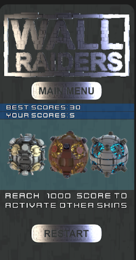 Android application Wall Raiders 1 screenshort