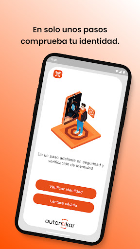 Android application Autentikar: Identidad Digital screenshort