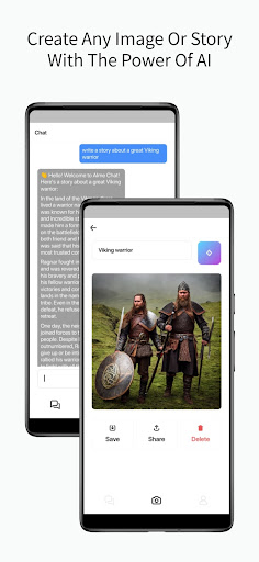Android application AI Art & Chatbot by AIME screenshort