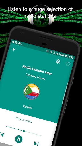 Comoros Islands Radio Stations Screen 2
