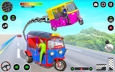 City Tuk Tuk Rickshaw 3D Gamesのおすすめ画像2