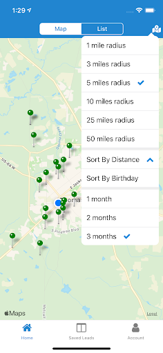 Android application T65 Locator screenshort