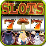 Alice in Magic World Slots-Vegas Slot Machine Game Apk