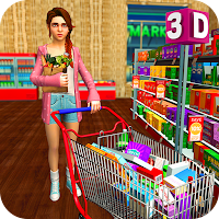 Virtual Family Shopping Supermarket 3d Mall Games