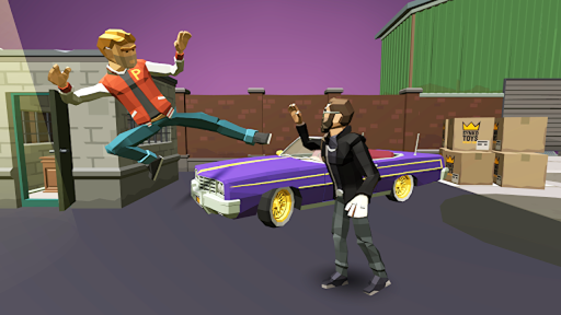 Android application Super Hero Gang-City Fighter screenshort