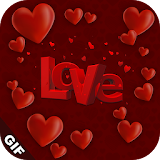 3D Love GIF : Love Stickers For Whatsapp icon