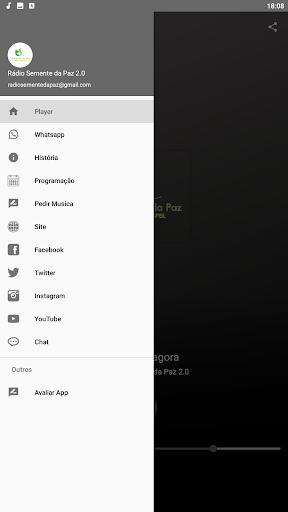 Rádio Semente da Paz 2.0 Screen 2