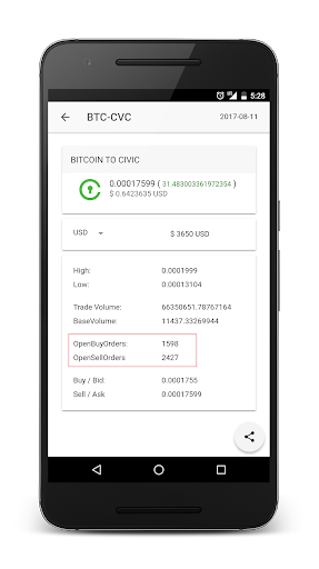 CoinMarket Screenshot 4 - AppWisp.com