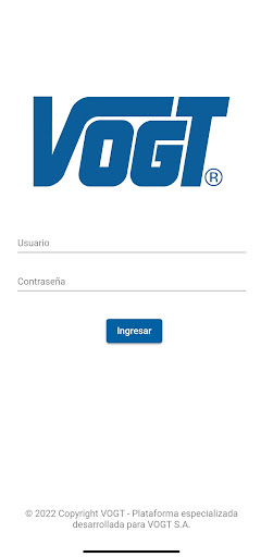 Android application Data VOGT screenshort