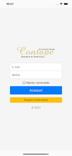 Android application Contape Assessoria screenshort