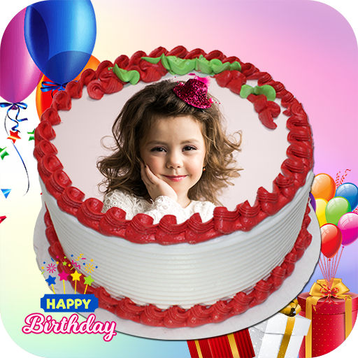 Photo on Birthday Cake  Icon