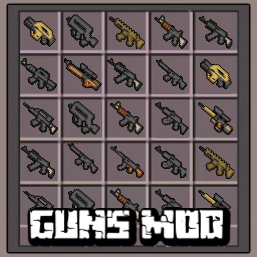 Guns & Weapons Mod for MCPE logo