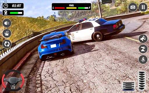 Police Pursuit Car Chase 3D Screenshot
