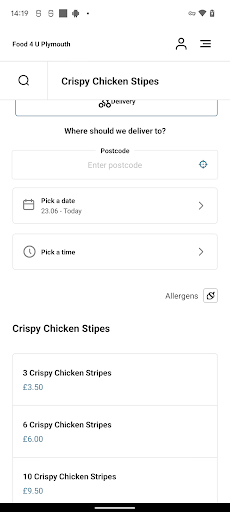 Food 4 U Plymouth Screen 3